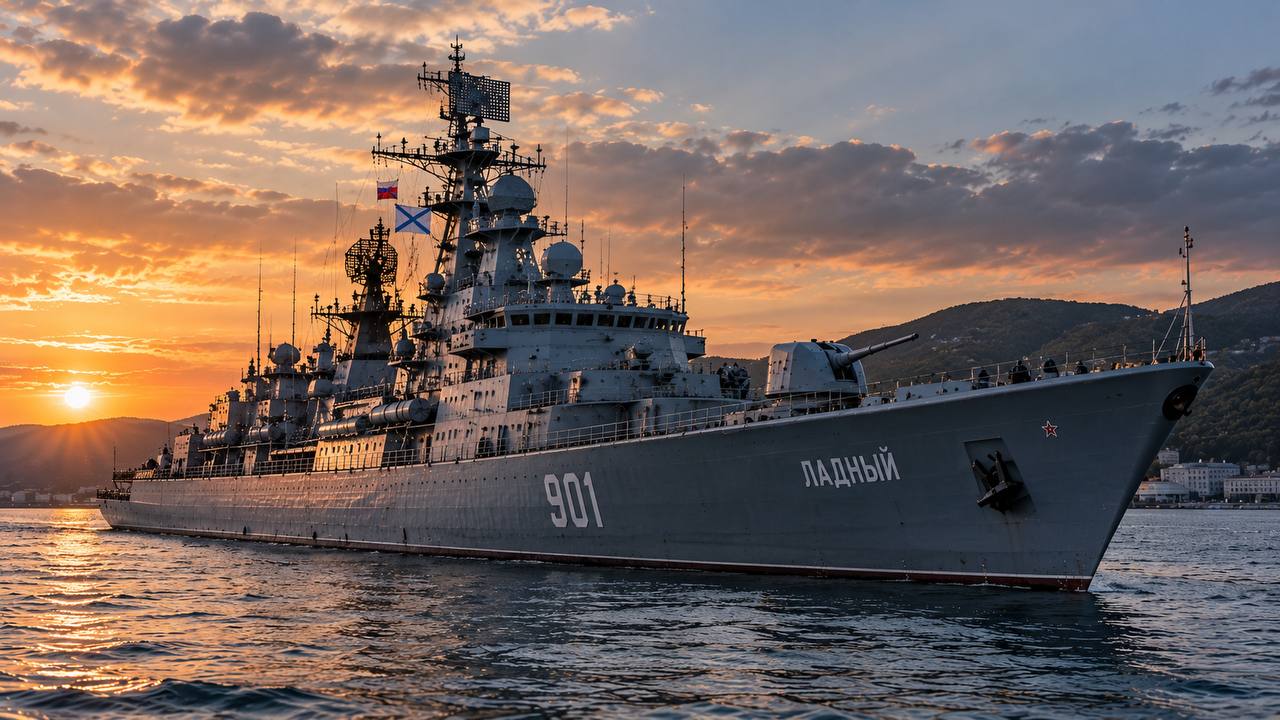 Визуальный образ корабля с названием «Ладный»